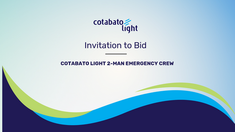 COTABATO LIGHT 2-MAN EMERGENCY CREW