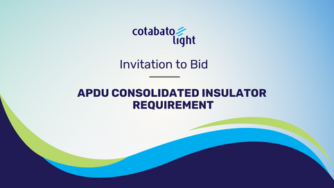 APDU CONSOLIDATED INSULATOR REQUIREMENT