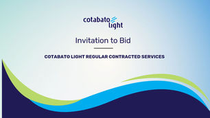 COTABATO LIGHT REGULAR CONTRACTED SERVICES