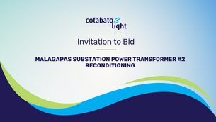 MALAGAPAS SUBSTATION POWER TRANSFORMER #2 RECONDITIONING