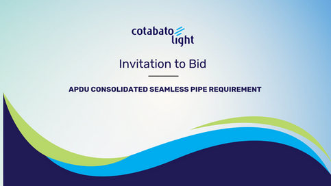 APDU CONSOLIDATED SEAMLESS PIPE REQUIREMENT