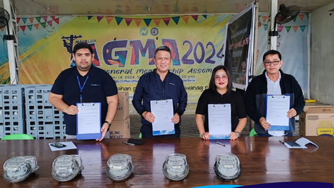Cotabato Light Donates Electric Meters to MAGELCO in Support of Power Service Reliability