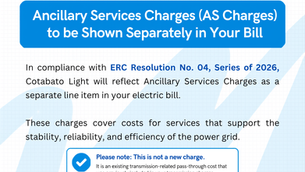 Ancillary Services Charges to Appear as Separate Line Item in Electric Bills
