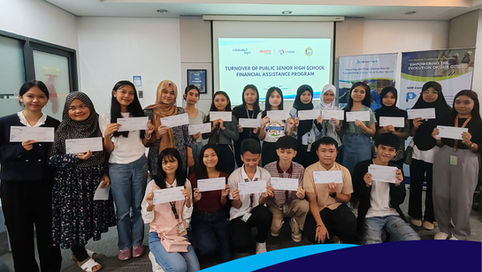 Cotabato Light and the Aboitiz Foundation officially turned over the Public Senior High School Financial Assistance Program to 20 exceptional Grade 11 students.