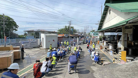 Cotabato Light Actively Participates in 2nd Quarter Nationwide Simultaneous Earthquake Drill