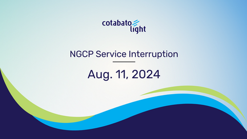 NGCP Service Interruption: Aug. 11, 2024