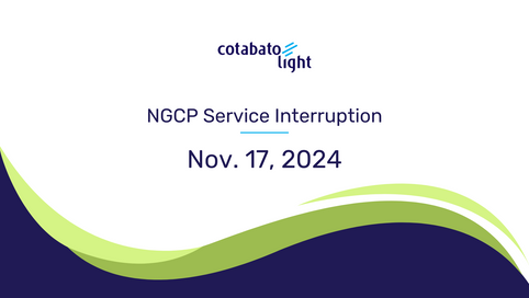 NGCP Service Interruption: Nov. 17, 2024