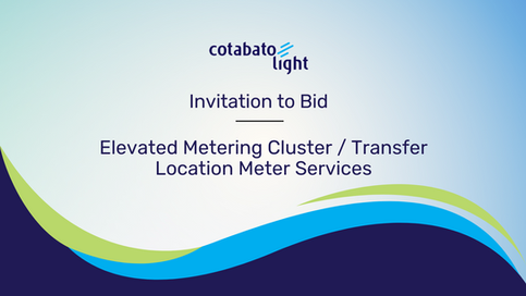 Elevated Metering Cluster / Transfer Location Meter Services    